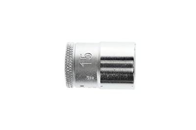 Gedore dopsleutel 3/8 inch 6-kant 15mm - thumbnail
