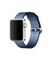 Apple Woven Nylon Apple Watch 38mm / 40mm / 41mm Midnight Blue - thumbnail
