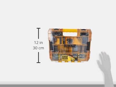 DeWALT DT70763 85-delige SDS-Plus boor- en schroefbitset in TOUGH CASE - thumbnail