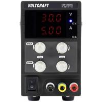 VOLTCRAFT ESP-3005S Labvoeding, regelbaar 0 - 30 V 0 - 5 A 150 W Steekaansluiting 4 mm Smal model Aantal uitgangen: 1 x - thumbnail