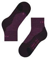 Falke Tk2 Wool Short Women Dames Wandelsok Burgundy 35-36 - thumbnail