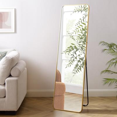Artistiq Staande Spiegel 'Jani' 160 x 50cm, kleur goud