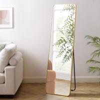 Artistiq Staande Spiegel 'Jani' 160 x 50cm, kleur goud - thumbnail