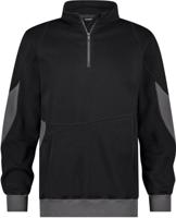 DASSY sweater hyrax next zwart/antraciet l - thumbnail