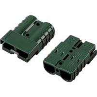 TRU COMPONENTS 50A-hoogstroom-batterijconnector Groen Inhoud: 1 stuk(s) - thumbnail