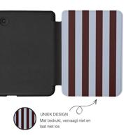 Lunso Kobo Clara BW / Clara Colour hoesje (6 inch) - Vegan Saffiano Leren Sleep Cover - Burgundy - thumbnail