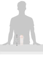 SmartShake Slim Per Beker Cotton Pink - thumbnail