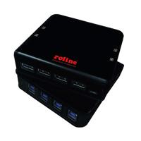 ROLINE USB 3.2 Gen 1 Switch, 4 PC's, 4x USB 3.2 Gen 1 poort - thumbnail