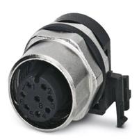 Phoenix Contact 1437025 Sensor/actuator inbouwconnector M12 Aantal polen (sensoren): 8 Bus, inbouw 10 stuk(s) - thumbnail