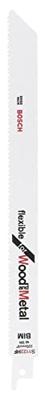 Bosch Accessoires 25x Reciprozaagblad Flexible voor Hout en Metaal S1122HF - 2608657560 - thumbnail