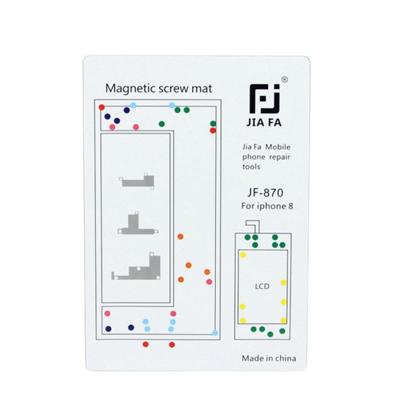 JIAFA magnetische schroeven Mat voor iPhone 8 JIAFA magnetische schroeven Mat voor iPhone 8