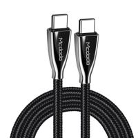 Mcdodo CA-5891 Excellence Series 3A type-C naar type-C kabel lengte: 2m (zwart) - thumbnail