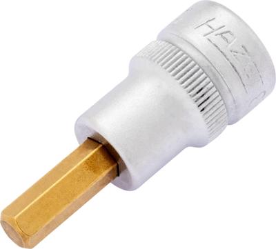 HAZET dopsleutelbit plug-in sockets 3/8" 6mm 6-kt.inside l1= 17mm