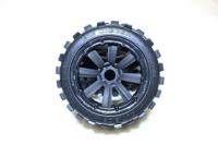 Set achterwielen "Big Digger" compleet met 8-Spaaks velgen zwart - Baja - thumbnail