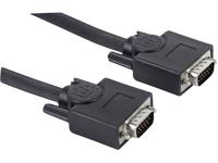 Manhattan VGA Aansluitkabel [1x VGA-stekker - 1x VGA-stekker] 3.00 m Zwart - thumbnail