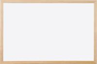 Q-CONNECT whiteboard, met houten frame, melamine, 120 x 90 cm - thumbnail