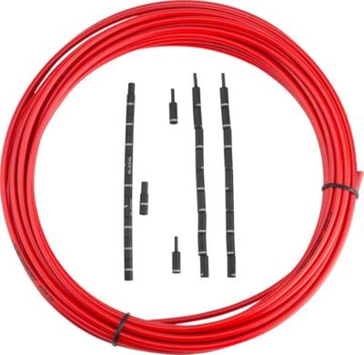 JAGWIRE Brake housing 5mm keb slick-lube (10m + end caps) - red