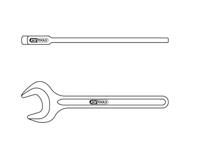KS Tools 5170536 517.0536 Enkelvoudige steeksleutel Sleutelbreedte (metrisch) 36 mm - thumbnail