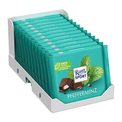Ritter Sport - Pepermunt - 12x 100g