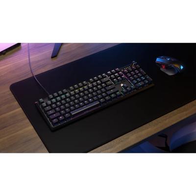 Tastiera da gioco meccanica - CORSAIR - K70 RGB CORE - Retroilluminazione LED RGB, MX Red, nera