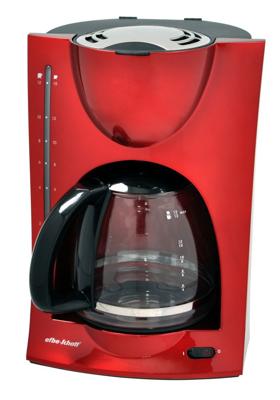 EFBE Schott SC KA 1050 R Koffiezetapparaat Rood Capaciteit koppen: 12 Warmhoudfunctie, Met heet water tap EFBE Schott SC KA 1050 R Koffiezetapparaat Rood Capaciteit koppen: 12 Warmhoudfunctie, Met heet water tap