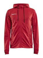 Craft 1910157 Evolve Hood Jacket Men - Bright Red - M - thumbnail