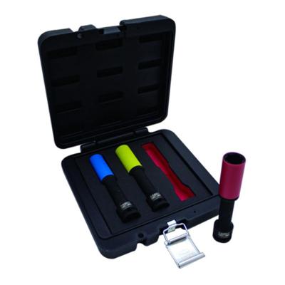 Bahco Set lange slagdoppen voor velgen | 17 | 19 en 21 mm - BWSS12P3L Bahco Set lange slagdoppen voor velgen | 17 | 19 en 21 mm - BWSS12P3L