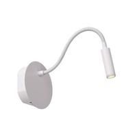 Lucide JOLIJN - Oplaadbare Bedlamp / Wandlamp - Accu/Batterij - Ø 11 cm - LED - 1x2W 3000K - Magnetisch - Wit - thumbnail