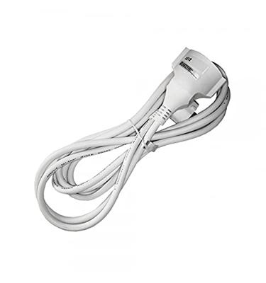 Verlengbare Kabel EDM 23200 Wit 1 m
