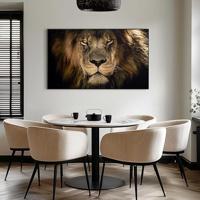 Schilderij Leeuw - 70x118 cm - thumbnail