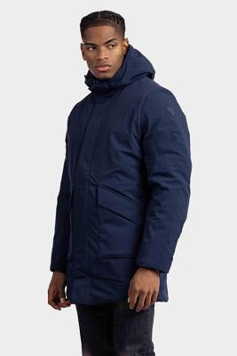 Purewhite Technical Parka Jas Heren Blauw - Maat L - Kleur: Blauw | Soccerfanshop Purewhite Technical Parka Jas Heren Blauw - Maat L - Kleur: Blauw | Soccerfanshop