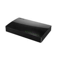 Tenda SG108 8-poorts desktopswitch (8x 100/1000 Mbit/s RJ-45-poorten, autonegation, auto MDI/MDIX, IEEE 8x flowcontrol, niet-blokkerende architectuur) zwart - thumbnail