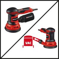 Einhell TC-RS 425 E 4462005 Excentrische schuurmachine Incl. accessoires 425 W Ø 125 mm - thumbnail