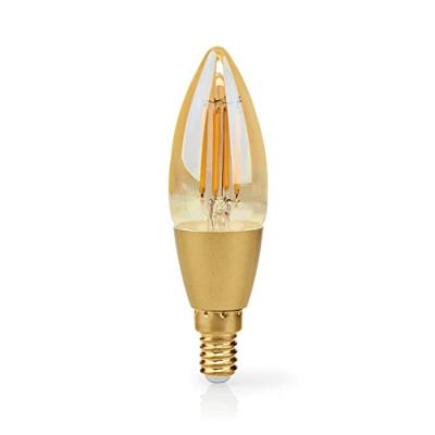 Nedis SmartLife LED Filamentlamp | Wi-Fi | E14 | 470 lm | 4.9 W | 1 stuks - WIFILRF10C37 WIFILRF10C37 - thumbnail