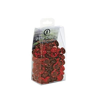 Superfish Zen Crystal Stones 300g - Levendige Rode Aquarium Stenen, Veilig & Esthetisch