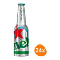 Heineken - Silver Aluminium Club Bottle 4.0% - 24x 330ml - thumbnail