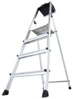 Krause Secury Vouwladder Zilver - thumbnail