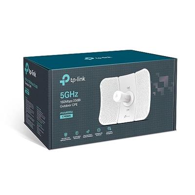 TP-Link 5 GHz 150 Mbps Outdoor CPE, IP65 Weerbestendig, passief PoE, ondersteunt TDMA en gecentraliseerd beheer (CPE605)