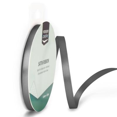 Vaessen Creative • satijn lint 6mmx10m staal