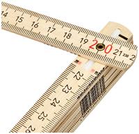 Milwaukee Dunne houten vouwmeter Slim Wood Vouwmeter 2m - 4932459303 - thumbnail