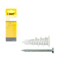 pgb-Europe SMART | Zelfb. gipskartonplug + schr. Ø 13x32 PA6 | 6 st SMGKPSN0004H - thumbnail