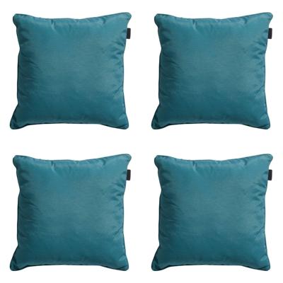 Sierkussen 60 x 60 piping Panama Zeegroen (4 stuks) Madison - Madison