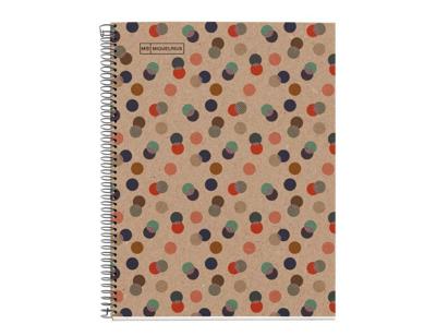Miquelrius Notitieboek - eco confetti - a4 gelinieerd - 80 blz