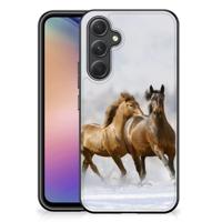 Samsung Galaxy A54 Dierenprint Telefoonhoesje Paarden - thumbnail