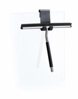 Blomus LAVEA Wisser - met deurhaak - hoogte 3,5cm - breedte 27cm - lengte 22cm - Zwart 68846 - thumbnail