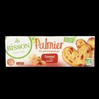Palmier bladerdeegkoek caramel bio 100 Gram - thumbnail