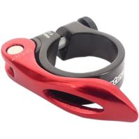 Zadelpenklem Ergotec SCQ-0100 ø34,9 mm aluminium met snelspanner - zwart/rood - thumbnail