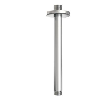 Plafonduitloop Brauer Brushed 20 cm Geborsteld RVS