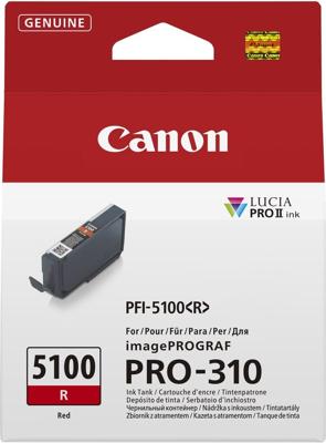 Canon PFI-5100R Red ink tank