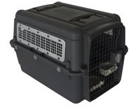 Topmast Pawsport Reisbench - IATA Transportbox - Antraciet - Maat XXL - 67 x 101 x 75 cm - thumbnail